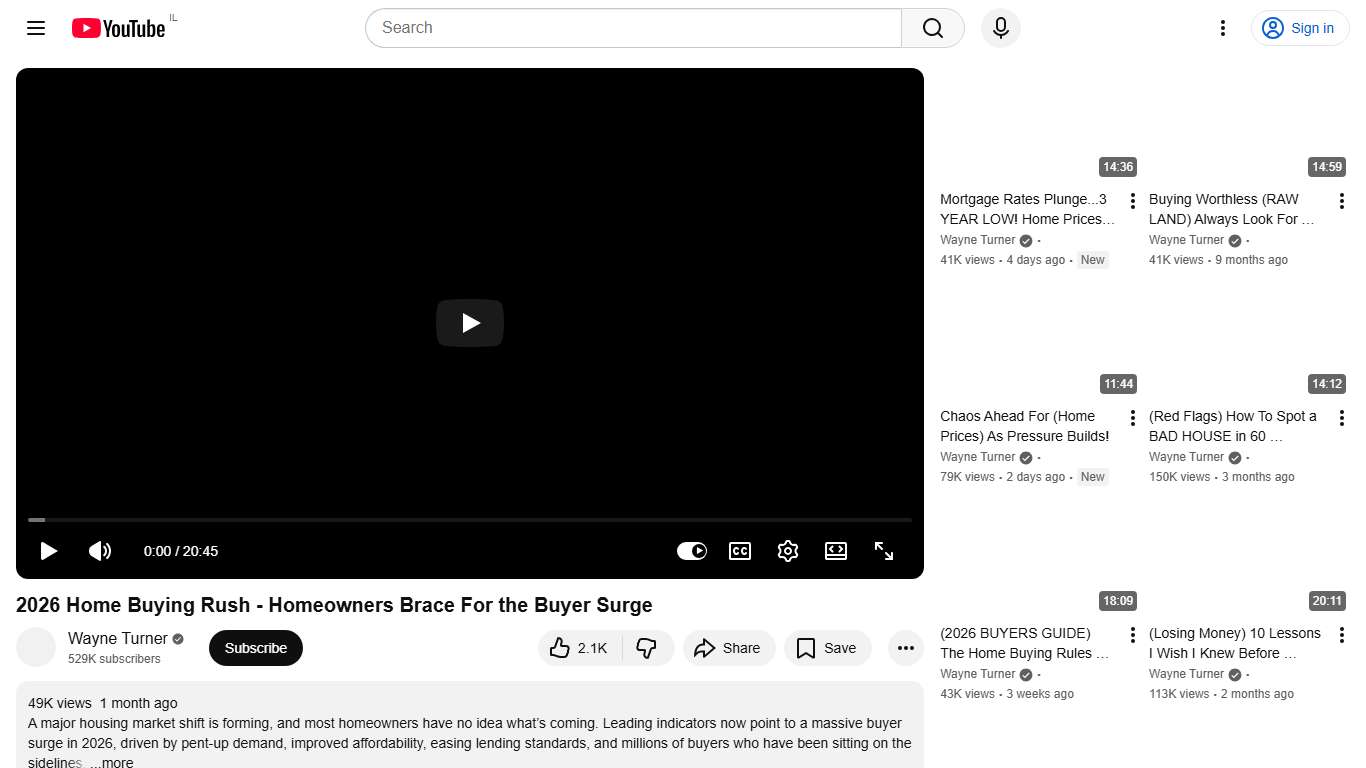 2026 Home Buying Rush - Homeowners Brace For the Buyer Surge - YouTube